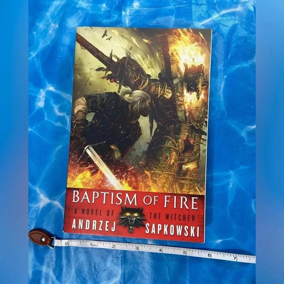๐3 for $30๐ The Witcher -Baptism of Fire - Paperback Novel -Andrzej Sapkowski - Picture 2 of 5